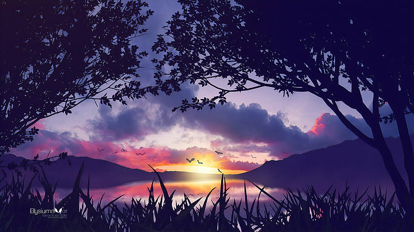 Digital Digital Art Artwork hop graphy montage Retouching Summer Sun Sun Rays Sunset, digital art summer HD wallpaper