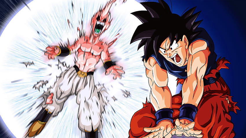Goku Genkidama Majin Boo HD wallpaper | Pxfuel