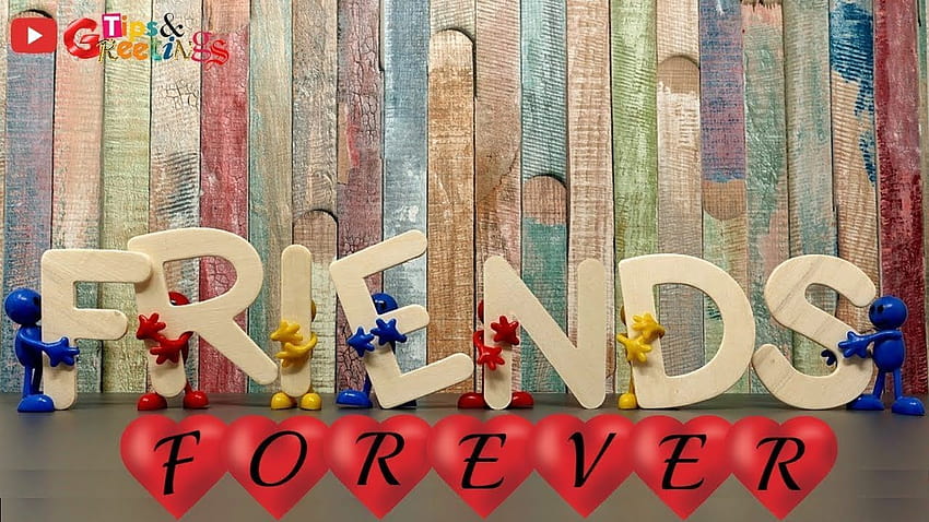 Friends Forever Sayings, best friend group HD wallpaper