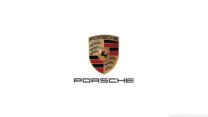 Logo Porsche: Panoramiczny: Wysoka rozdzielczość, logo Tapeta HD