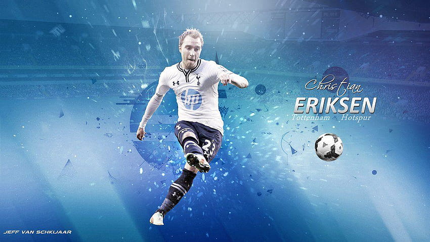 Christian Eriksen Tottenham Hotspur by jeffery10 HD wallpaper