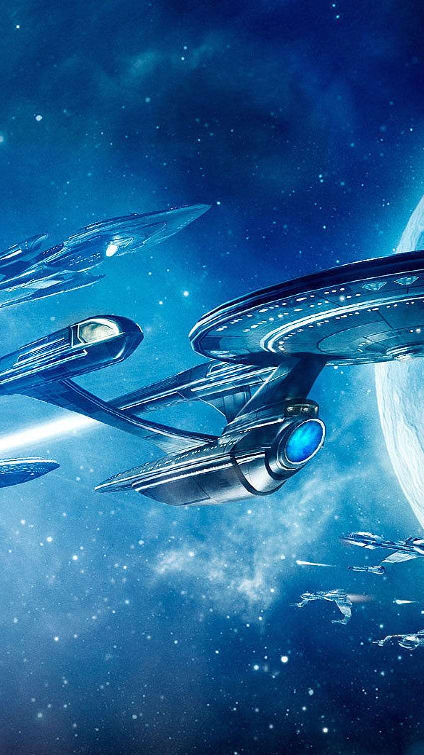 Star Trek Beyond, 2016, dane statku kosmicznego, iPhone statku kosmicznego Tapeta na telefon HD