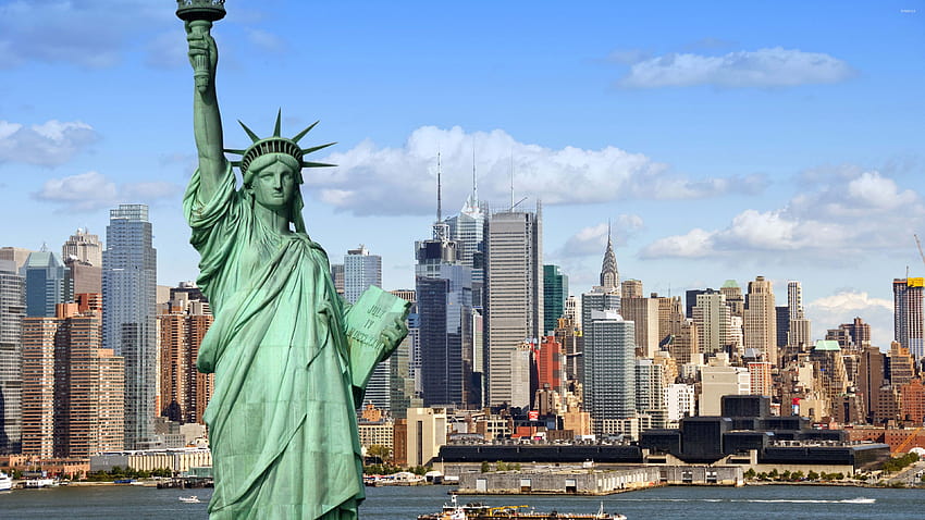 여행 & 세계 자유의 여신상 뉴욕, 자유의 여신상 HD 월페이퍼