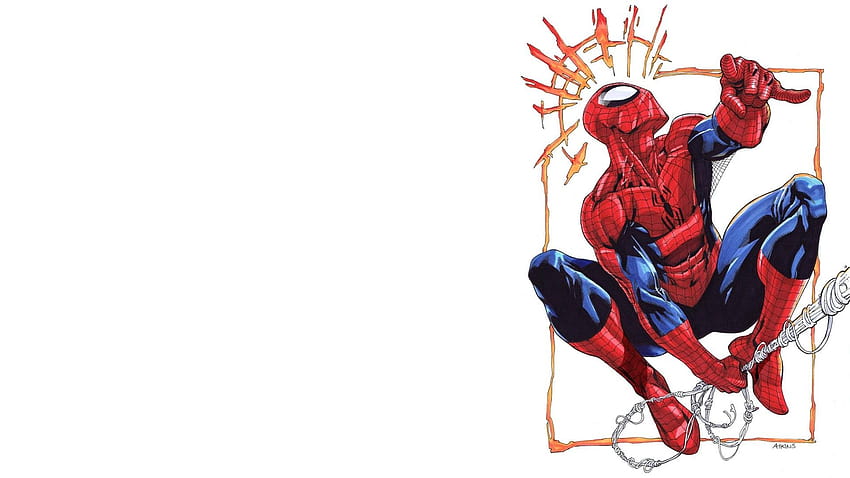 Spiderman Comic publicado por Christopher Anderson, Spider Man Marvel Comics fondo de pantalla