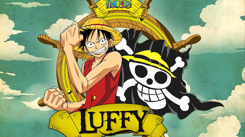One Piece Ruffy, Cartoon, Zeichentrickfilm, Anime, Illustration, Animation, Ruffy 3D HD-Hintergrundbild