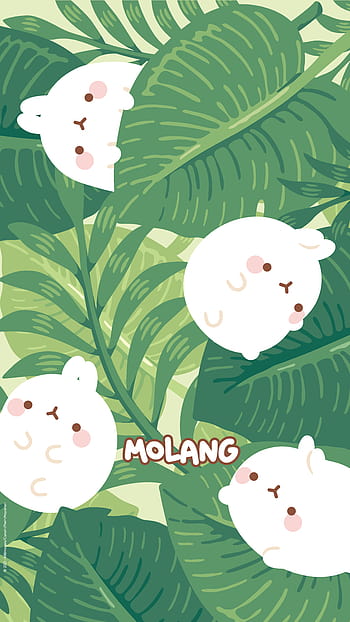 _来自蕥mm的图片分享, cute spring molang HD phone wallpaper | Pxfuel