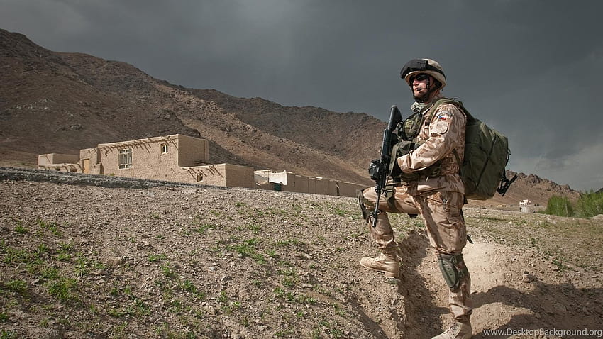 Afganistán República Patrulla OTAN Isaf Ejército Talibán s, soldados de la OTAN fondo de pantalla