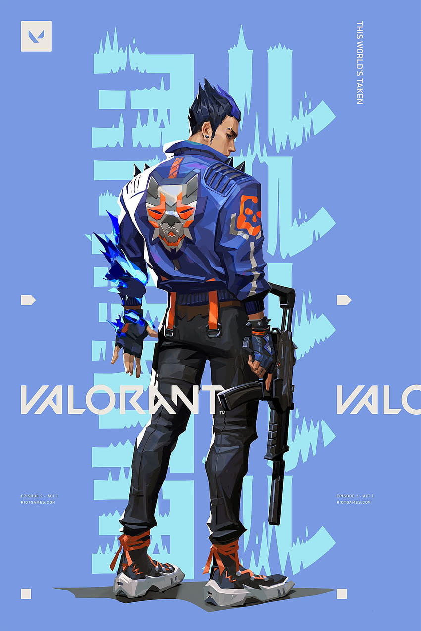 Valorant Yoru Art, VALORANT, Fan Art, Art, Riot Games, Backgrounds HD phone wallpaper