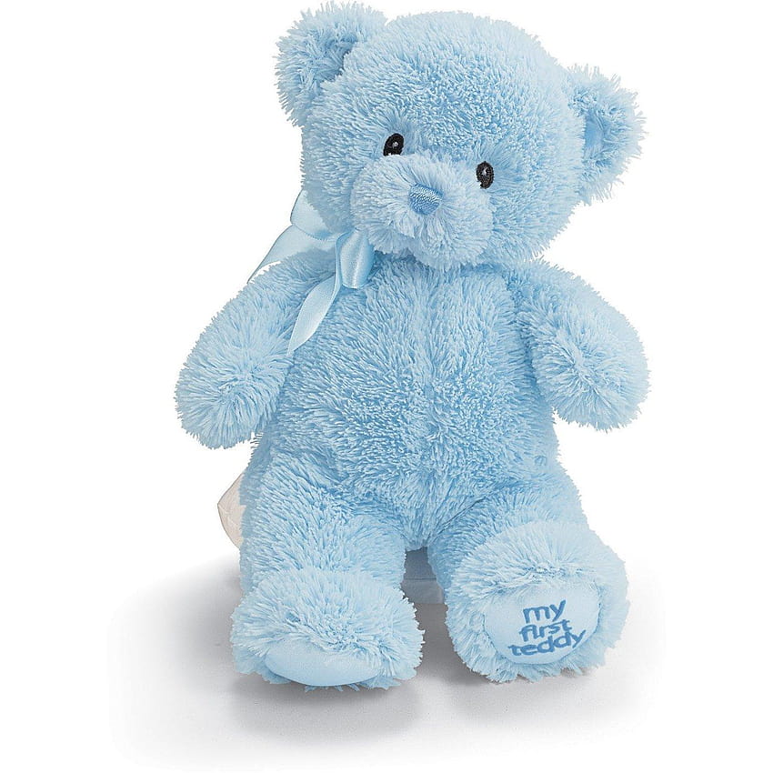 Urso de pelúcia, ursinho azul Papel de parede de celular HD
