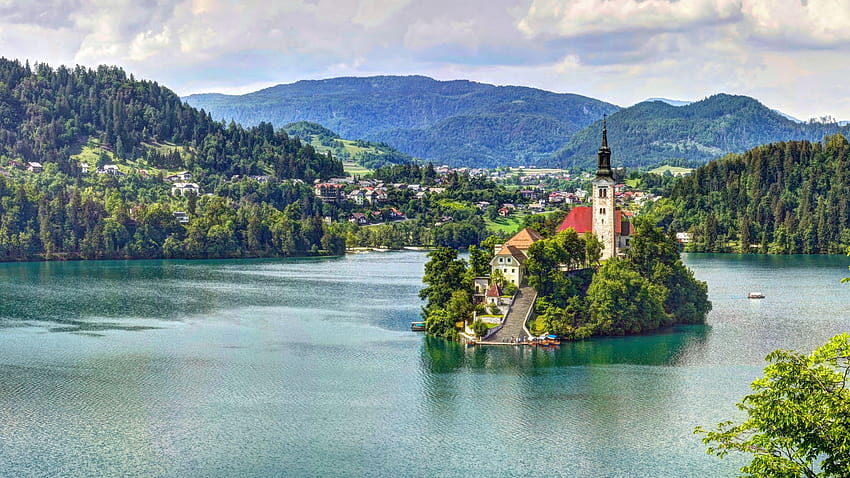 Lake Bled Phone Backgrounds HD wallpaper