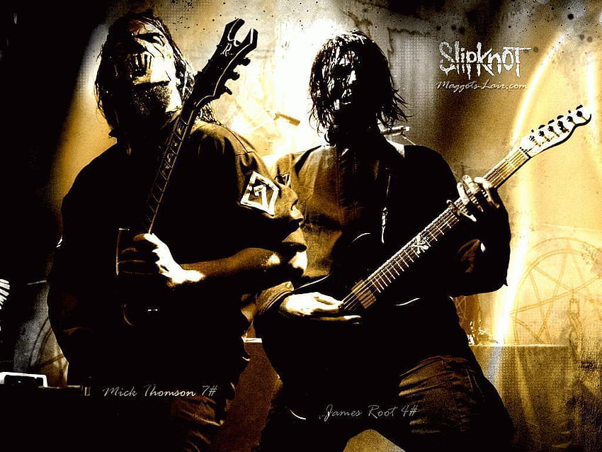 Slipknot James Root m De Papel Parede Mick Thomson E 1024x768 HD-Hintergrundbild