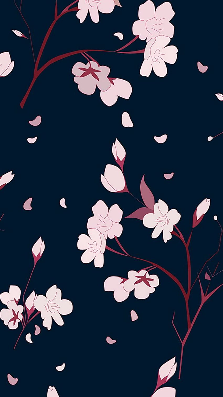 Iphone Flower Pattern, design floral esthétique Fond d'écran de téléphone HD