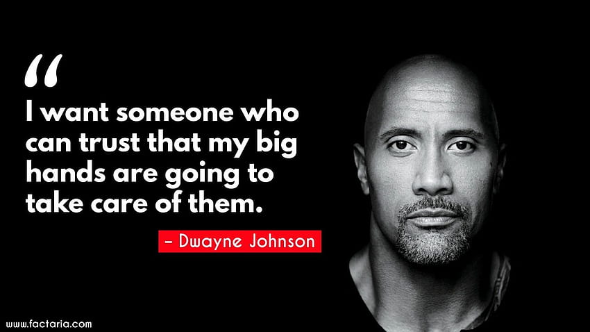 15 Dwayne Johnson Quotes about Life, Career and Struggle HD wallpaper