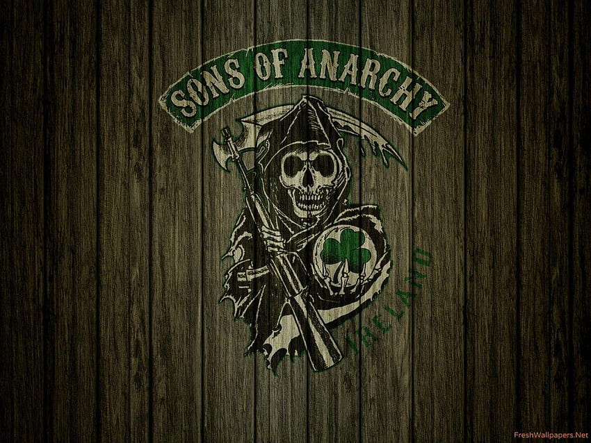 Sons of anarchy poster, sons of anarchy logo HD wallpaper