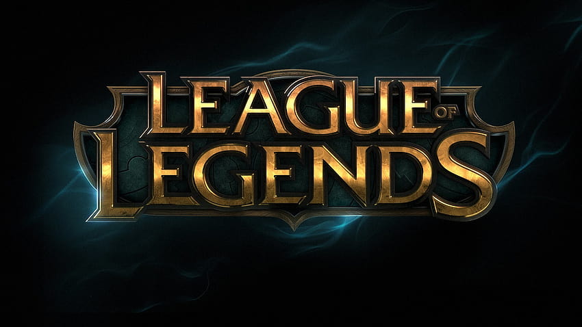 logo league of legends, tekst, czcionka, logo, gry, grafika, logo lol Tapeta HD