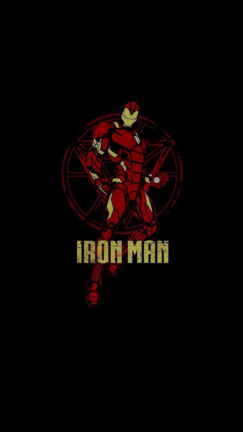 Amoled iron Man, iron man amoled telefon Tapeta na telefon HD