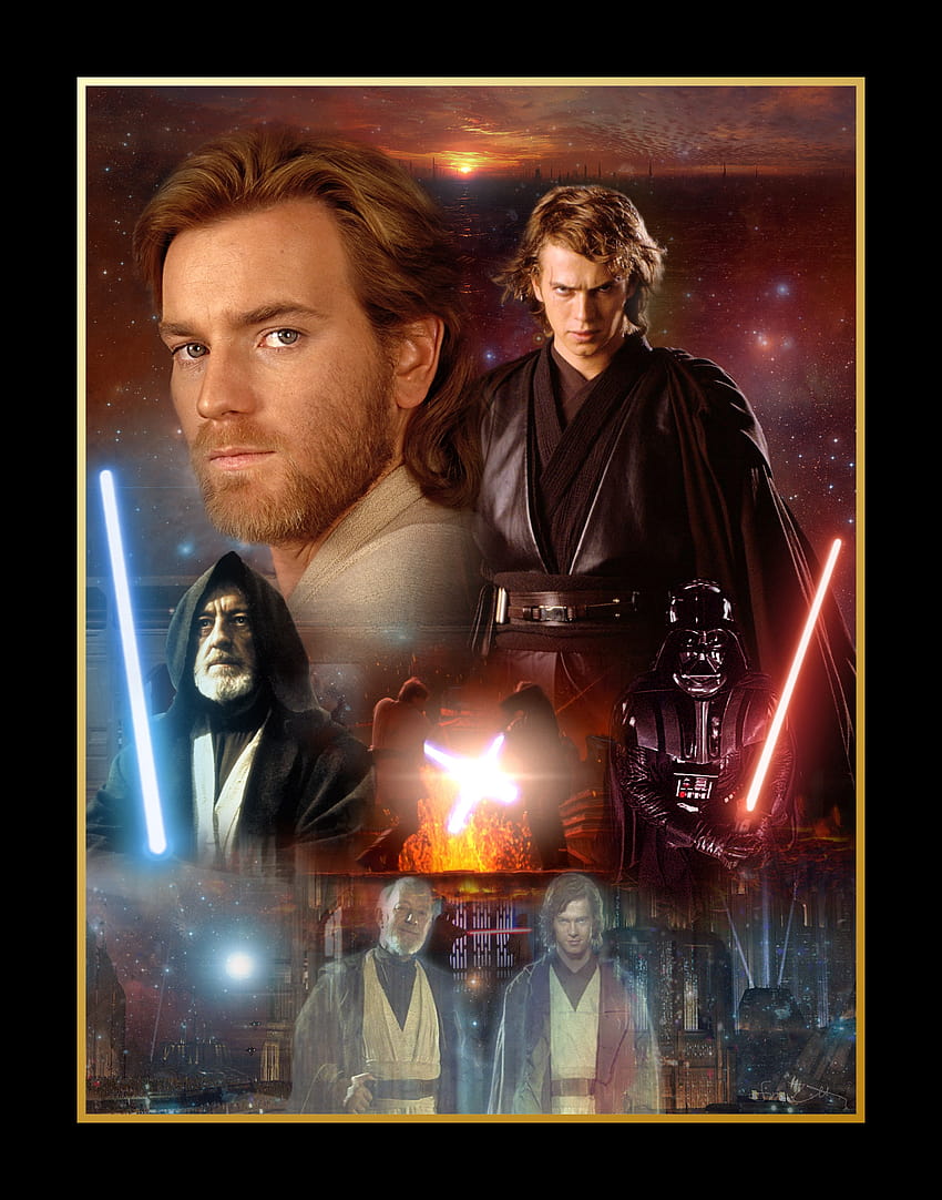 star wars darth vader ewan mcgregor anakin skywalker hayden christensen obiwan kenobi 2200x2800 – Video Games Star Wars HD phone wallpaper