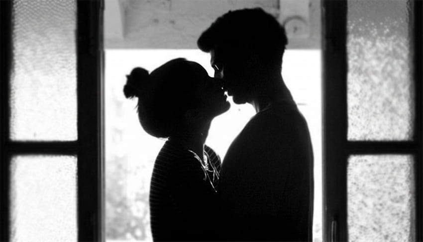 Shradha Kapoor Aditya Roy Kapoor Kissing Black And โอเค jaanu วอลล์เปเปอร์ HD