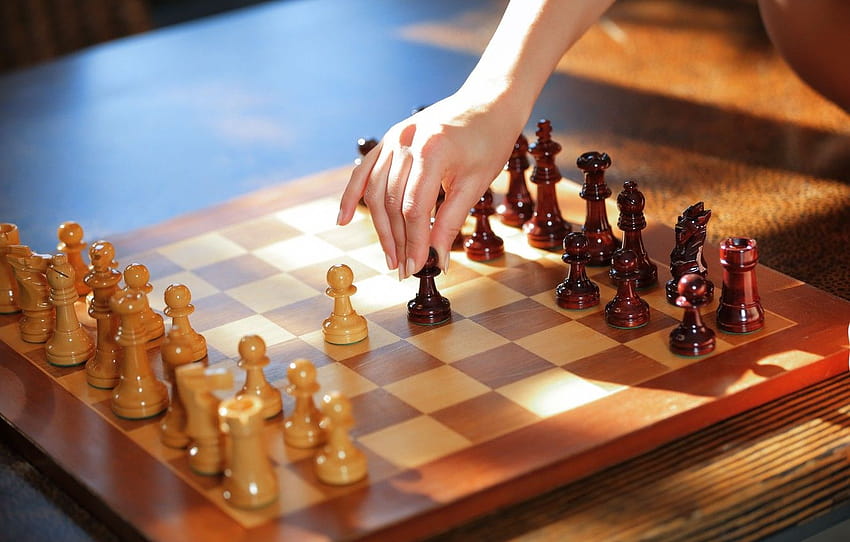 Download wallpaper 800x1200 chess, pieces, board, game, games iphone 4s/4  for parallax hd background