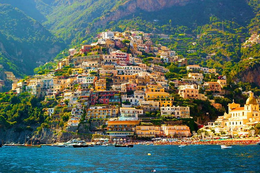 Bepergian Pantai Amalfi 1152x768 – Kualitas 100% Wallpaper HD
