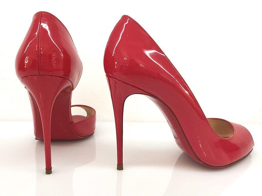 Christian Louboutin Red Demi You Pump – The Consignment Bar HD ...