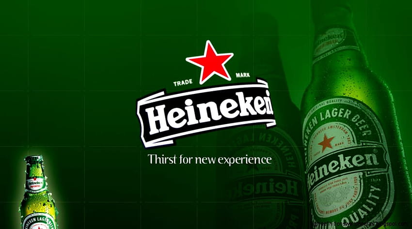 Marcas de cerveja Heineken, cerveja heineken papel de parede HD