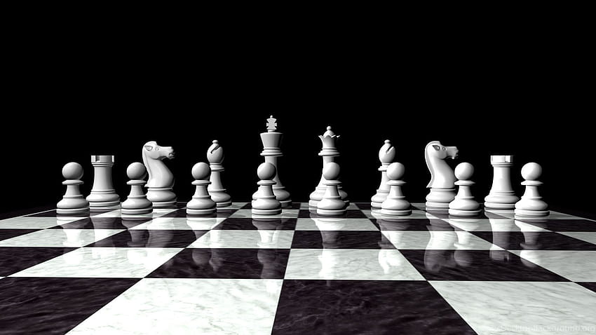 チェス盤の広い背景 高画質の壁紙