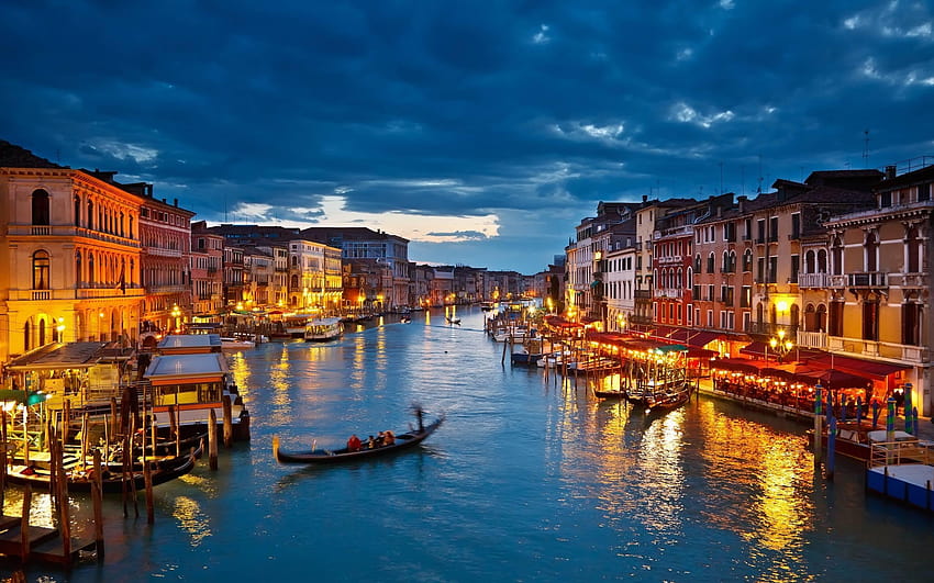 6 Venedig Italien, Blick auf Venedig HD-Hintergrundbild