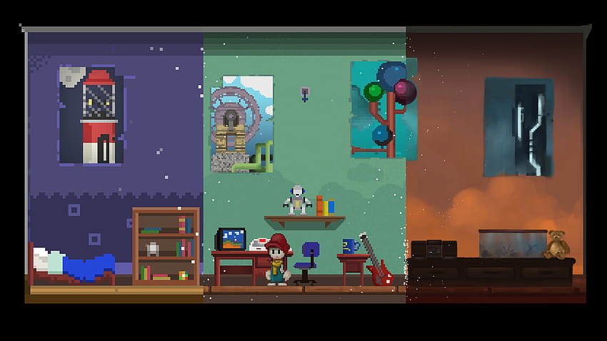A Pixel Story , Video Game, HQ A Pixel Story, pixel bedroom HD wallpaper