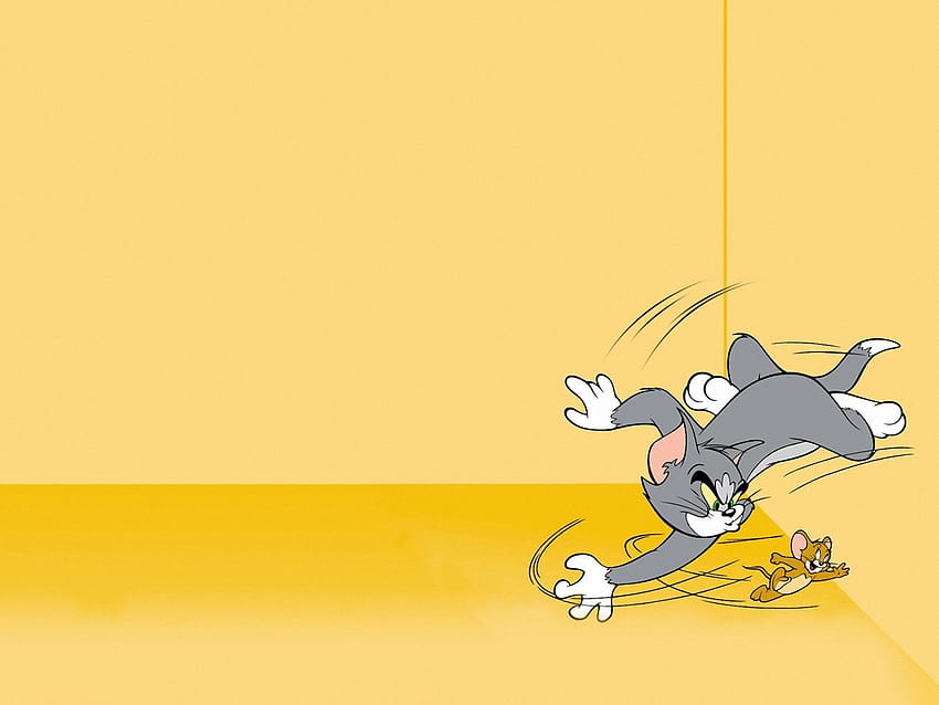 : Tom and Jerry, cat, mouse, chase, anger, Laughter, threatening look, cartoon 1920x1440, tom and jerry kids HD wallpaper