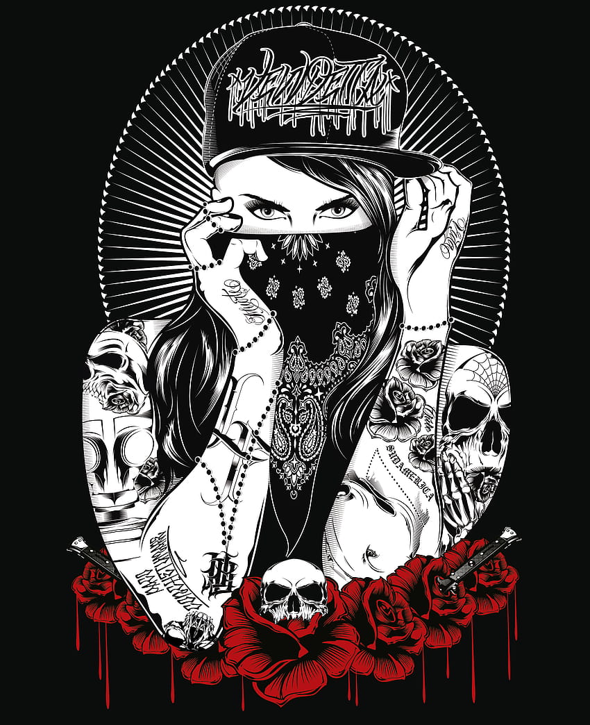 Vendetta Brand Ilustracion, gangster for your phone HD phone wallpaper