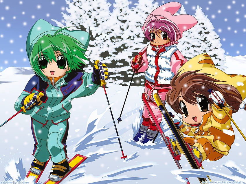 dejiko di gi charat duplicate puchiko sport usada hikaru winter, sport anime HD wallpaper