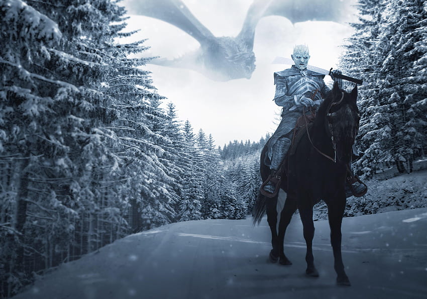 Night King Game Of Thrones Temporada 8, Programas de televisión, obtuvo la temporada 8 fondo de pantalla