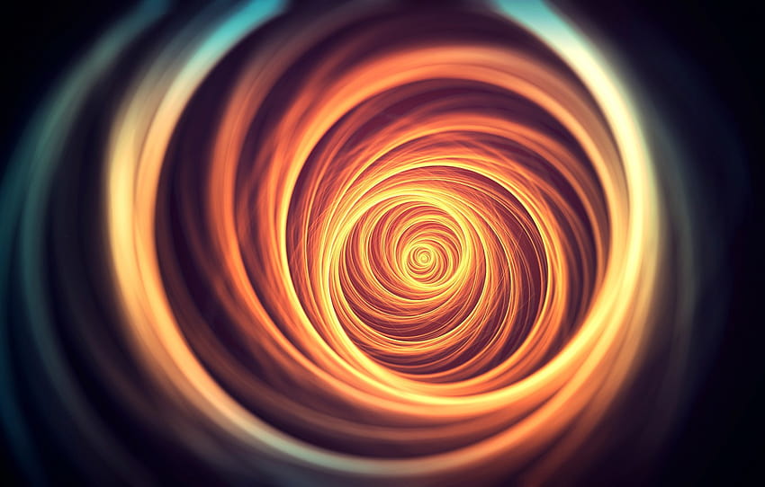 light, line, circles, vortex, cone , section абстракции HD wallpaper