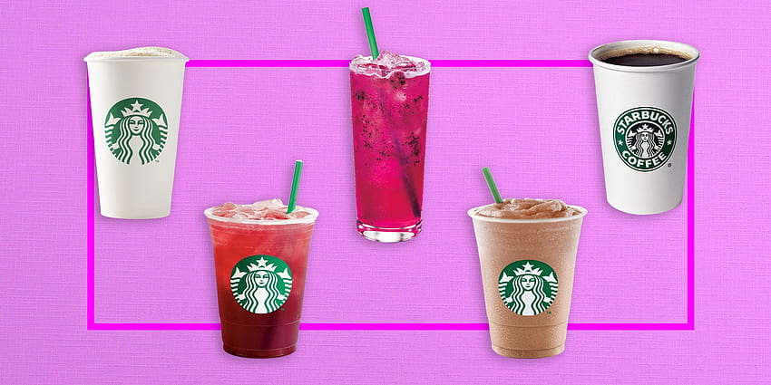 10 deliciosas bebidas da Starbucks com menos de 100 calorias papel de parede HD