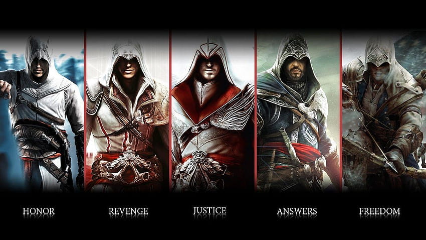 1366x768 Game, Karakter, Assassins Iv Black, Assassin's Creed, Assassins Creed bendera hitam Wallpaper HD