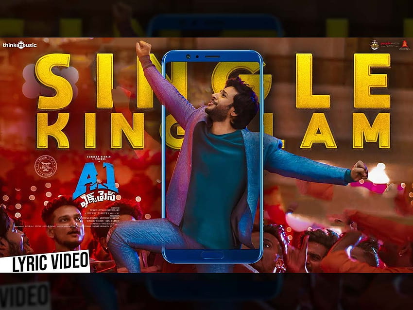 Лиричното видео на A1 Express на Sundeep Kishan сингъл Kingulam: Модерен весел номер HD тапет