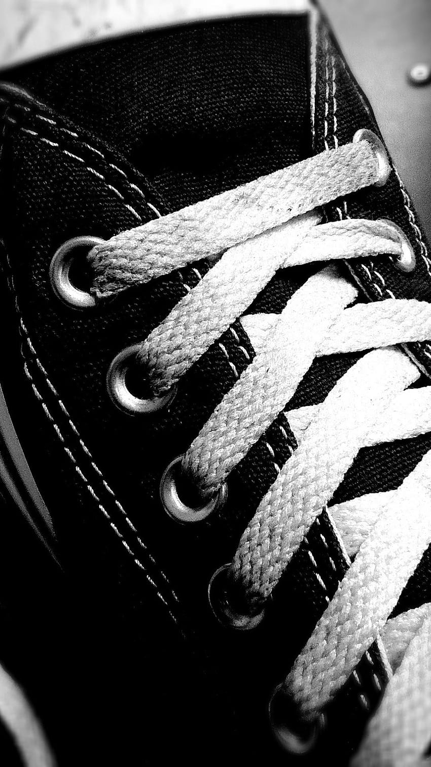 Black and white shoes converse HD phone wallpaper