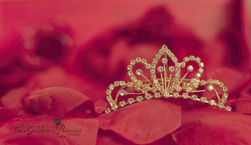 Princess Crown by The Golden Princess [1176x680] for your , Mobile & Tablet, golden crown HD wallpaper