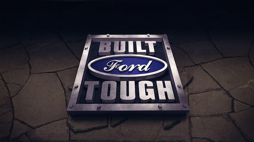 Gebaut Ford Tough Group, Ford-Logos HD-Hintergrundbild