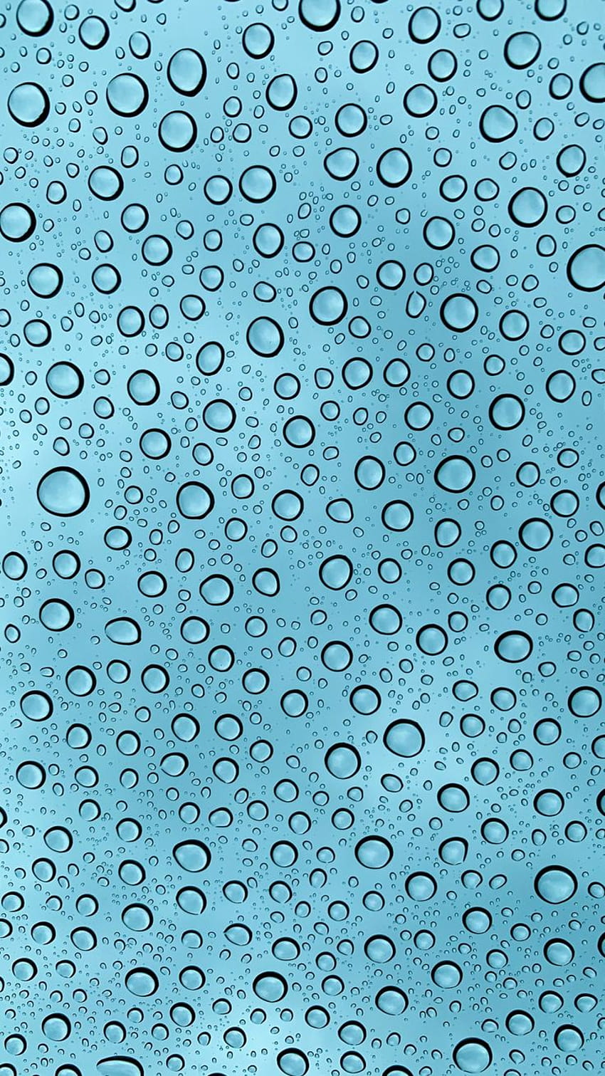 1080x1920 Droplets, bluish glass texture, water HD phone wallpaper