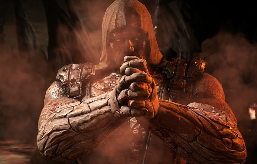 Maske, Kämpfer, Ninja, Tremor, Mortal Kombat X, Abschnitt Spiele HD-Hintergrundbild
