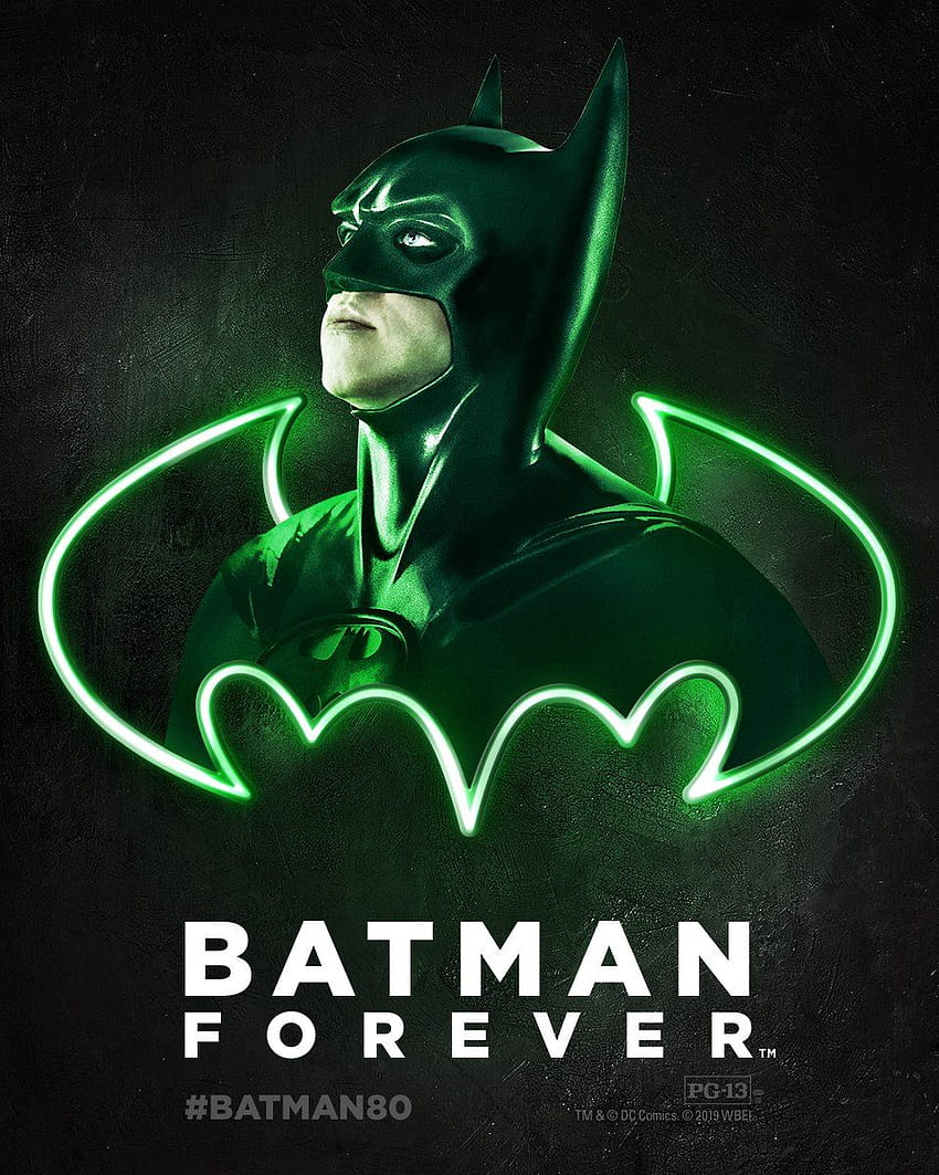 Batman Forever 1995 Neon Poster, batman forever movie characters HD phone  wallpaper | Pxfuel