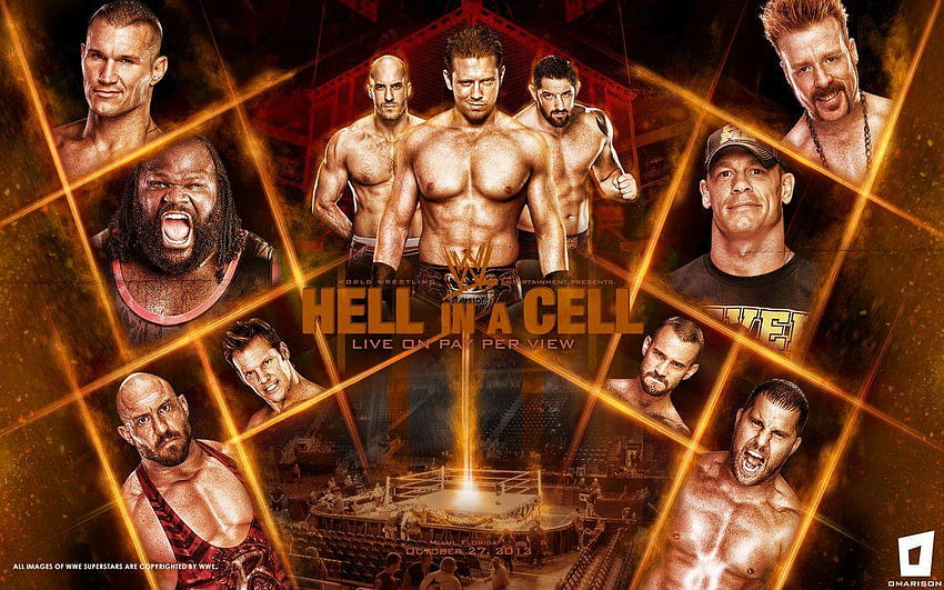 WWE Hell In A Cell 2013 от Omarison HD тапет