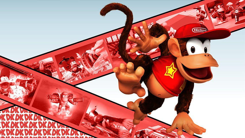 SSB4 Diddy Kong HD wallpaper