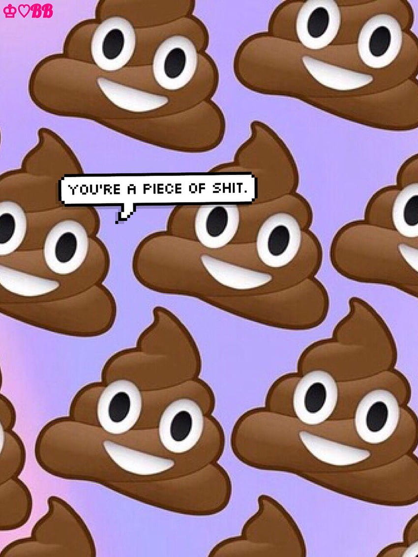 ♔♡Internet Princesses♡♔, poop emoji phone HD phone wallpaper