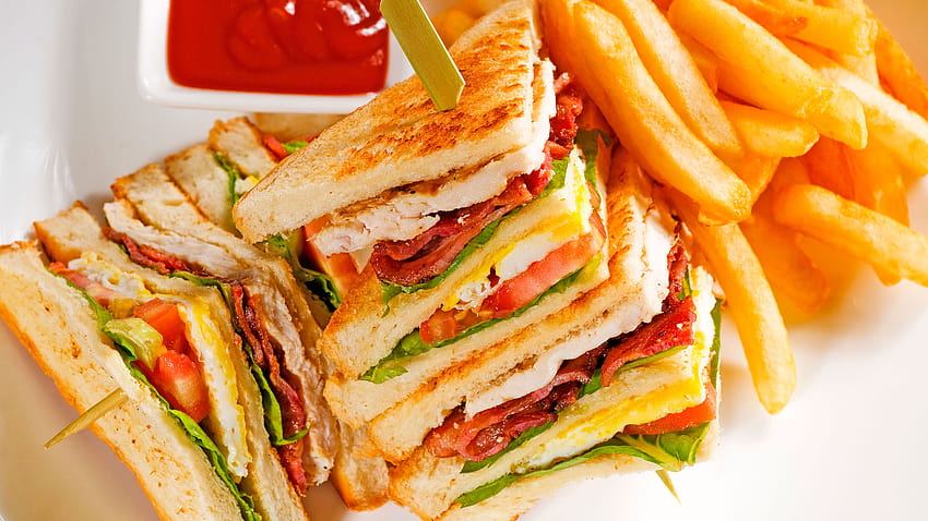 Ten Sandwiches, club sandwich HD wallpaper