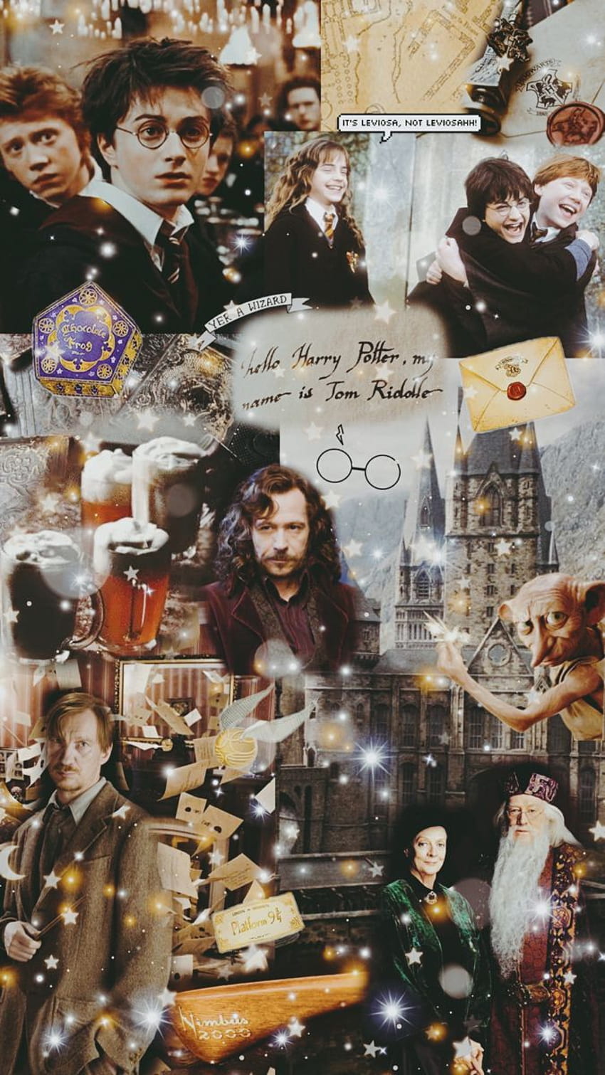 Harry Potter Collage Backgrounds HD phone wallpaper | Pxfuel