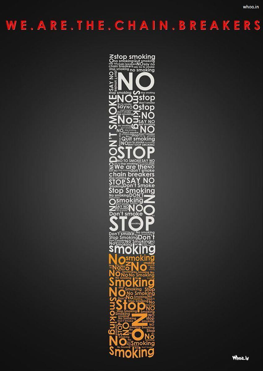 Anti, hör auf zu rauchen HD-Handy-Hintergrundbild