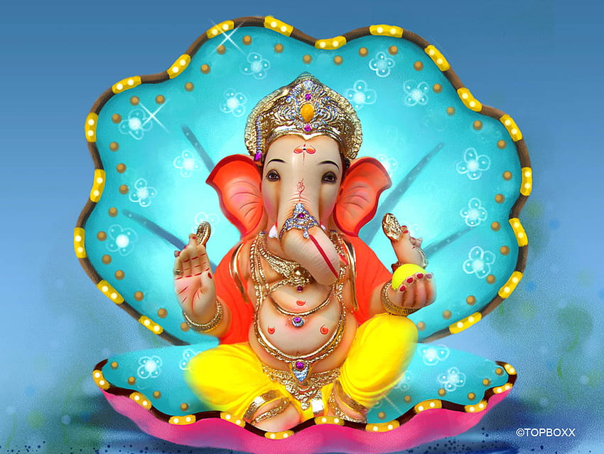 Lord Ganesha Ganpati für [1024x768] für Ihr Mobilgerät und Tablet, Ganesh-PC HD-Hintergrundbild